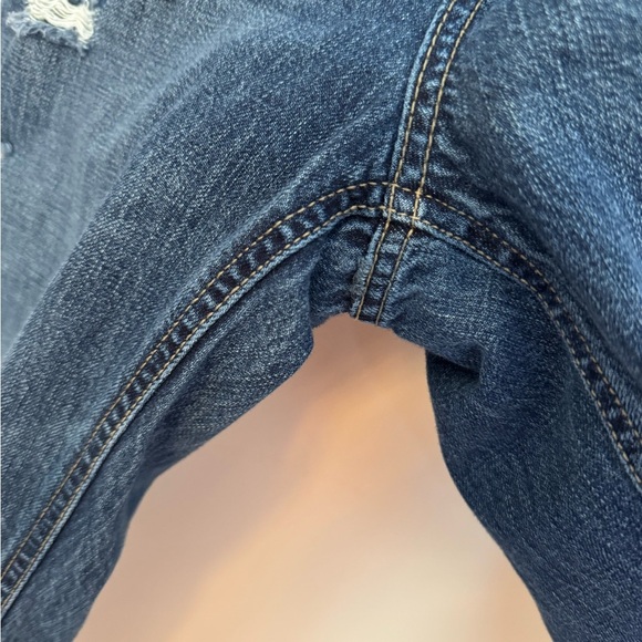 KanCan High Rise Distressed Mom Jeans Size 5/26 Medium Wash Style KC9147D - Picture 6 of 8